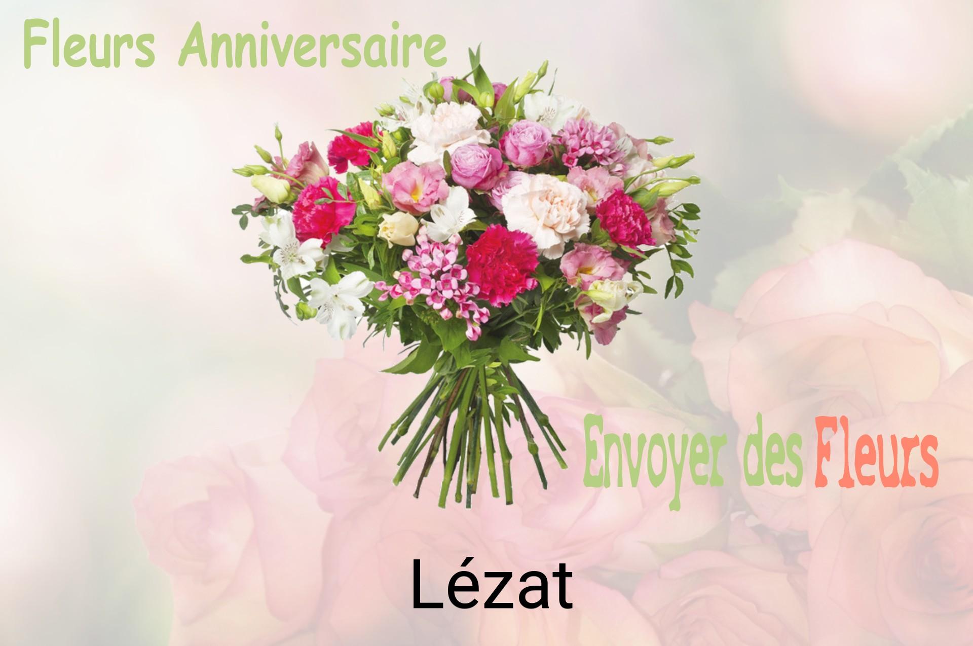 Bouquet de fleurs d’anniversaire livré à Lézat